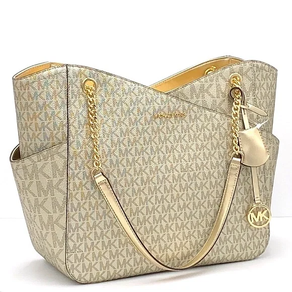 Michael Kors Bags Michael Kors Large X Chain Shoulder Tote Bag